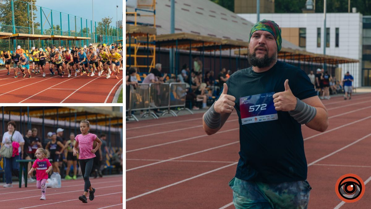 У Дніпрі на стадіоні «Олімпійські резерви» пройшов 10K Night Run 2026: шукайте себе на фото