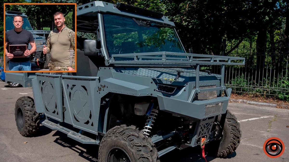 Громада Кам’янського передала багі на потреби 4-го батальйону бригади «Хартія» Національної гвардії України