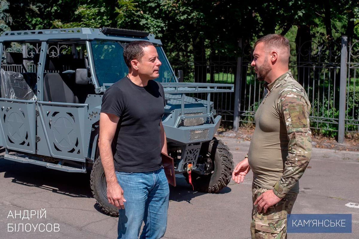 Громада Кам’янського передала багі на потреби 4-го батальйону бригади «Хартія» Національної гвардії України