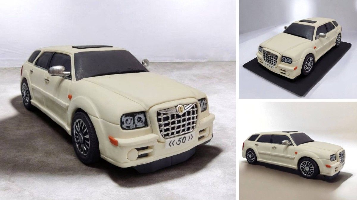 Дніпровський кондитер Дмитро Никифоренко приготував торт у вигляді Chrysler