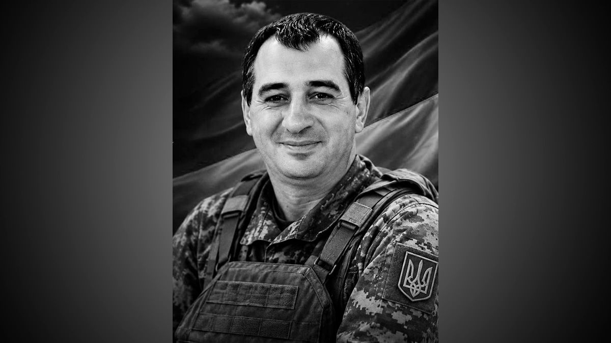 В больнице остановилось сердце воина из Днепропетровской области Олега Отришко