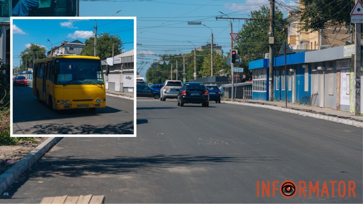 Рух транспорту відновили: у Дніпрі на Калиновій завершують ремонт дороги