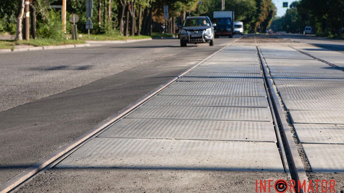 В Днепре завершили ремонт одного из переездов на Богдана Хмельницкого