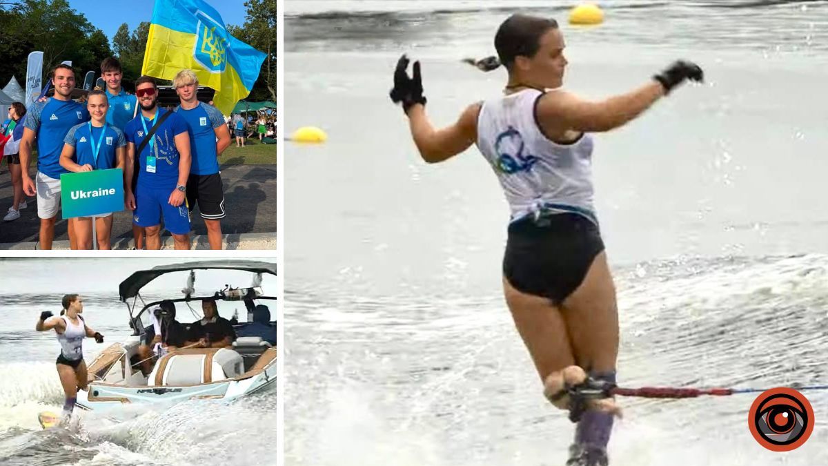 16-річна дніпрянка Марія Попова здобула «золото» на чемпіонаті Європи з воднолижного спорту