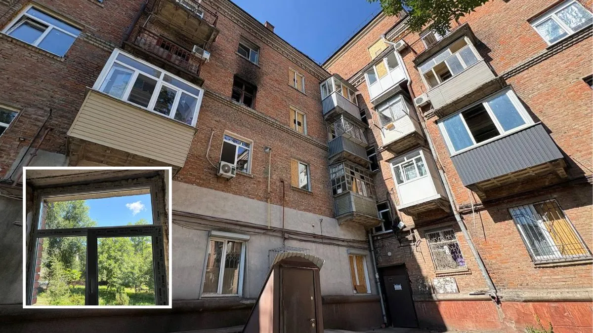 У Дніпрі відновлюють багатоповерхівку на вулиці Будівельників після російської атаки: що вже зробили