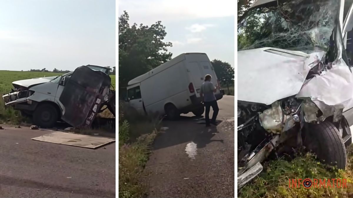 Мікроавтобус розірвало навпіл: у Дніпропетровській області автобус до Познані потрапив у ДТП
