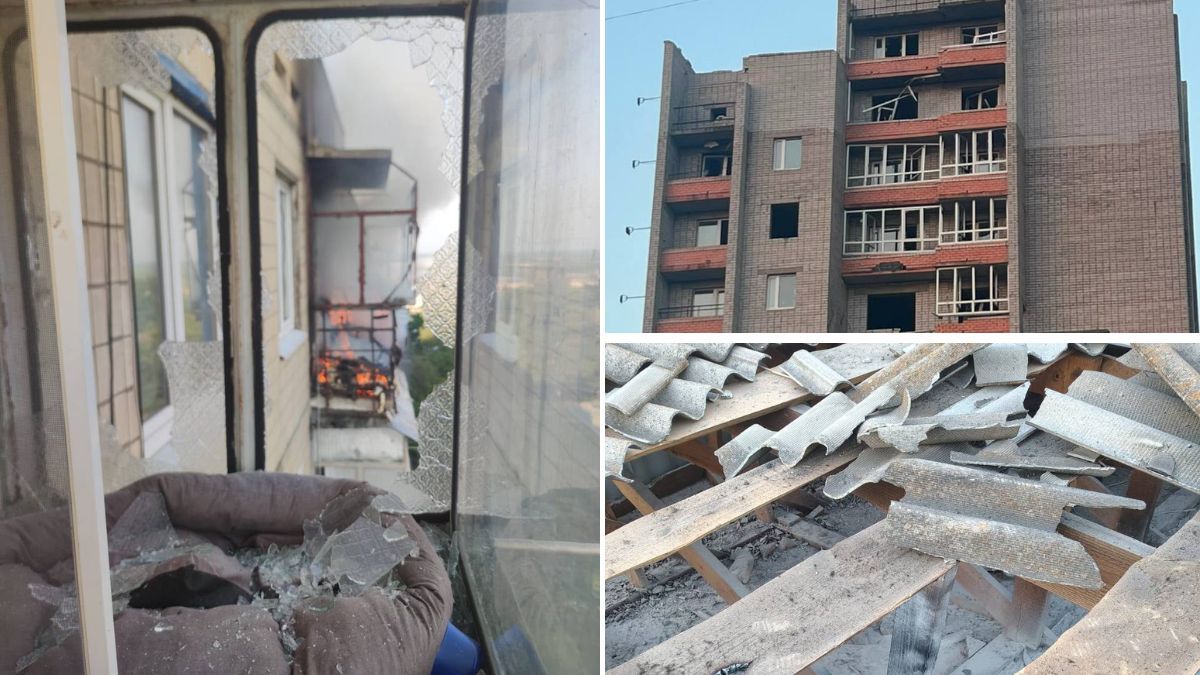Ворог понад 30 разів атакував Дніпропетровську область: є поранені, пошкоджені ліцей, будинки та підприємства