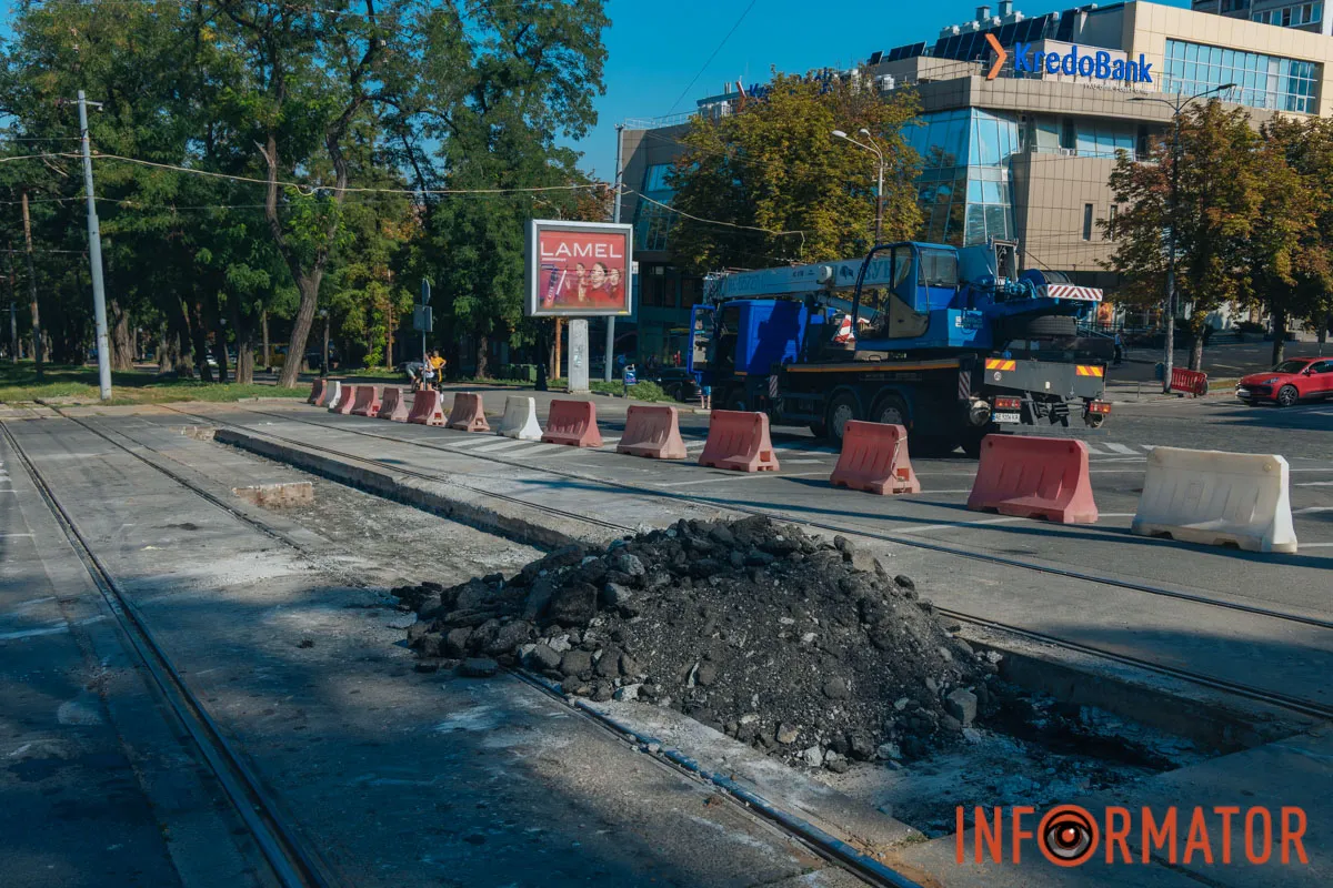 Движение трамвайного маршрута №1 временно приостановлено