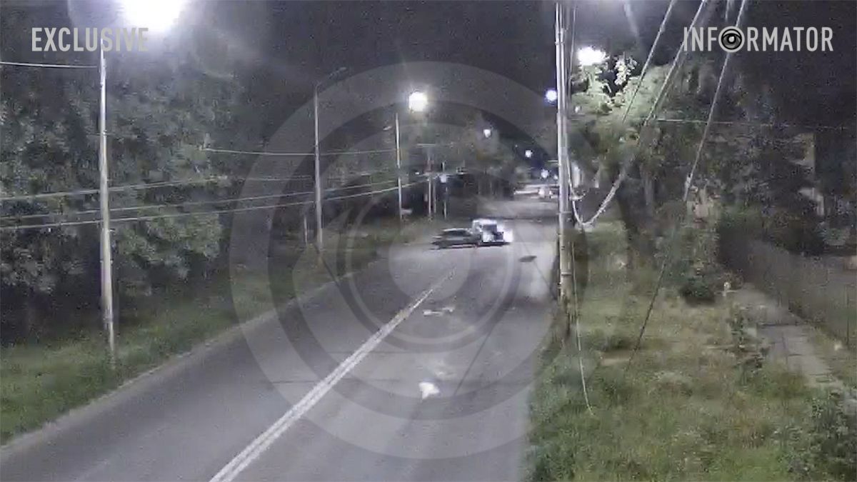 Відео моменту: у Дніпрі на Нігояна зіштовхнулись Volkswagen та BMW