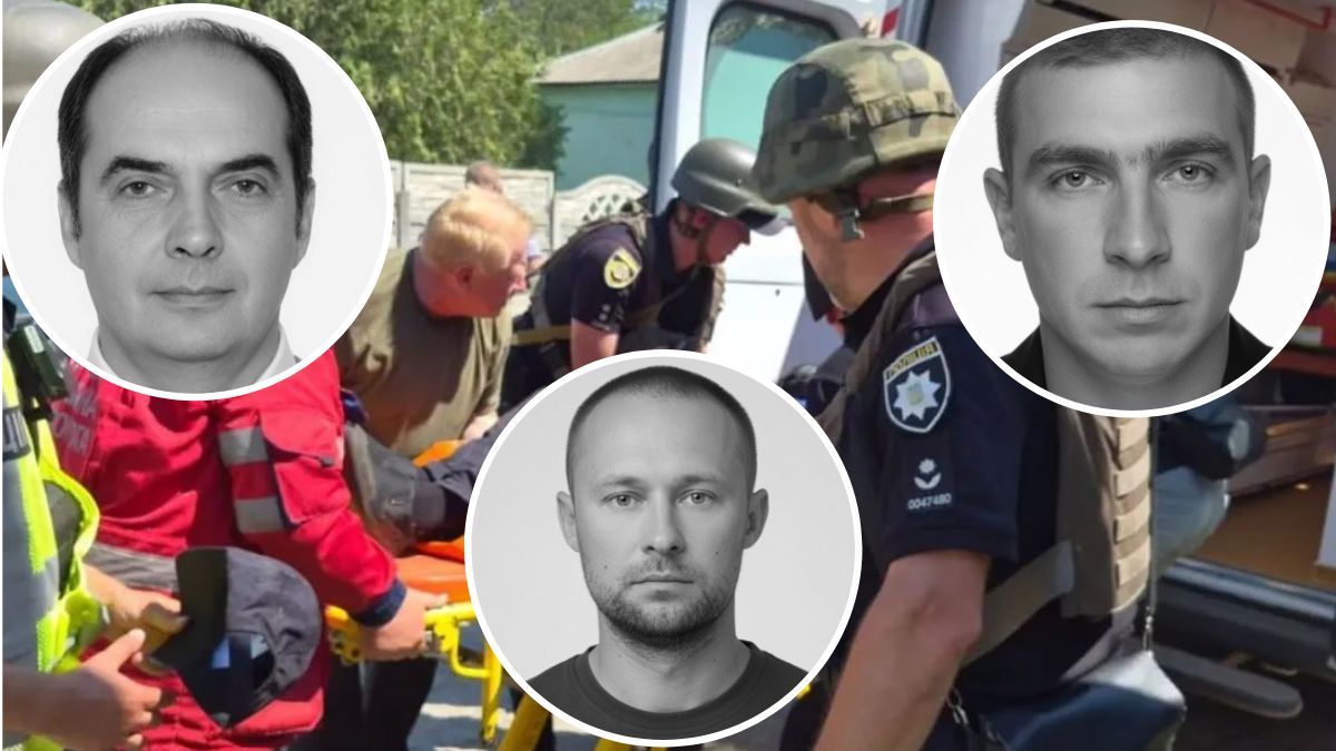 Стали відомі імена трьох залізничників, які загинули під час російської атаки 6 серпня у Кам'янському районі