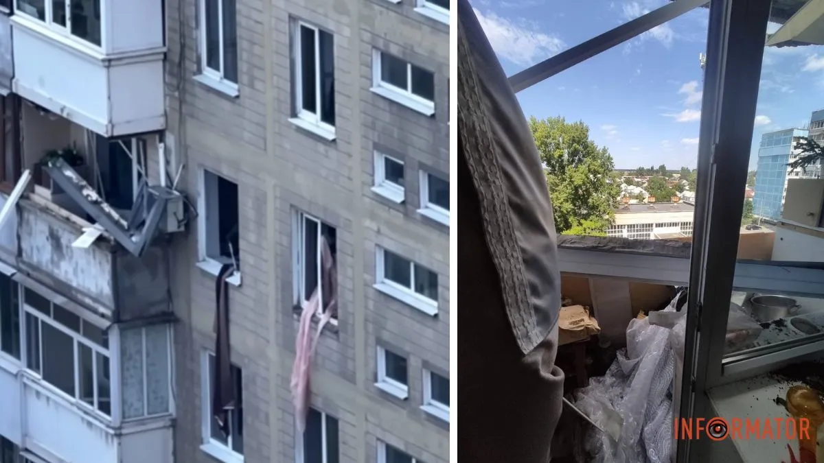 У Дніпрі у Донецькому шосе у 14-поверховому будинку пролунав вибух: постраждали двоє людей