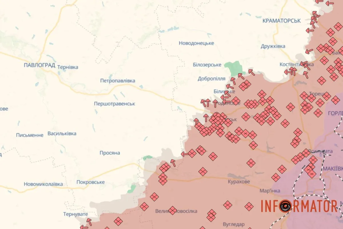 Дані Deepstate за 11 серпня
