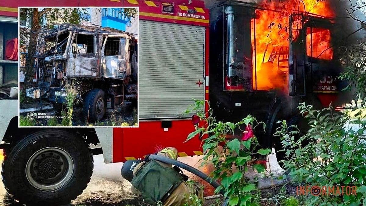 Ворог повторно вдарив по рятувальниках під час гасіння пожежі у Дніпропетровській області