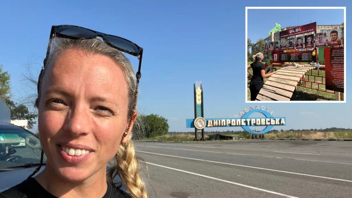 Норвезька астронавтка Янікке Міккельсен побачила з космосу ворожий удар по Кривому Рогу та через рік приїхала на місце трагедії