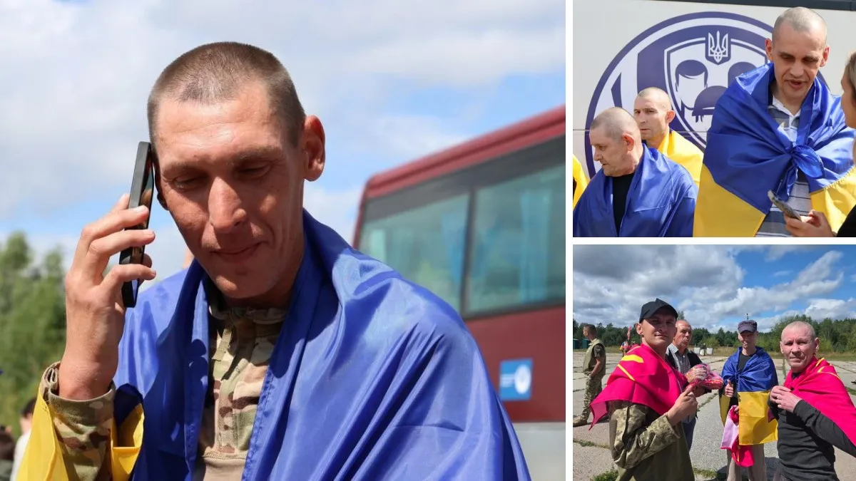 Обмін "103 на 103": на рідну землю після полону повернулись 13 воїнів з Дніпропетровської області