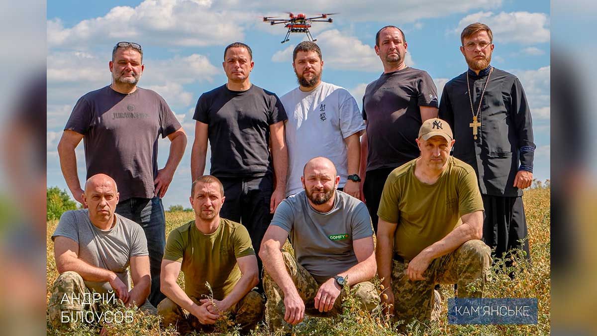 Мер Кам’янського відвідав пункт управління артилерійського підрозділу ударних БпАК «Вогняний Рій» 43-ї ОМБр