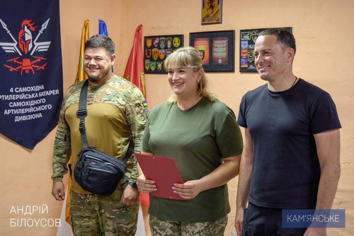 Мер Кам’янського відвідав пункт управління артилерійського підрозділу ударних БпАК «Вогняний Рій» 43-ї ОМБр 4