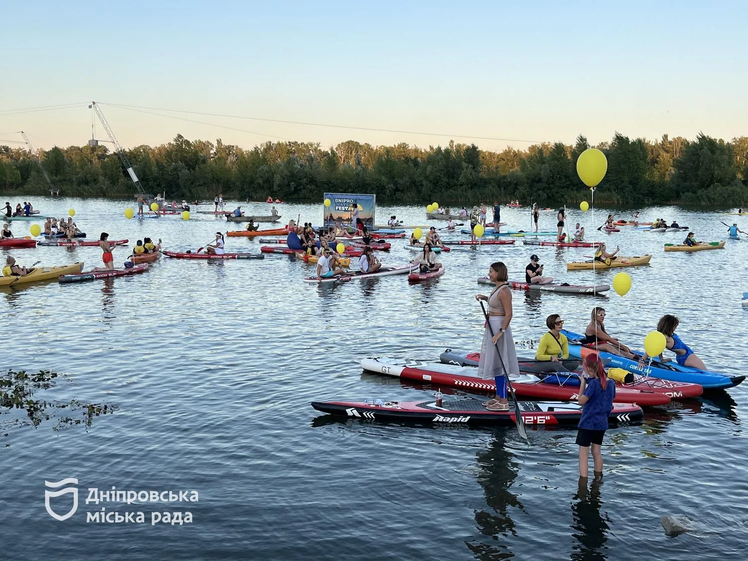  Dnipro Water Fest став новим форматом міського спортивного заходу