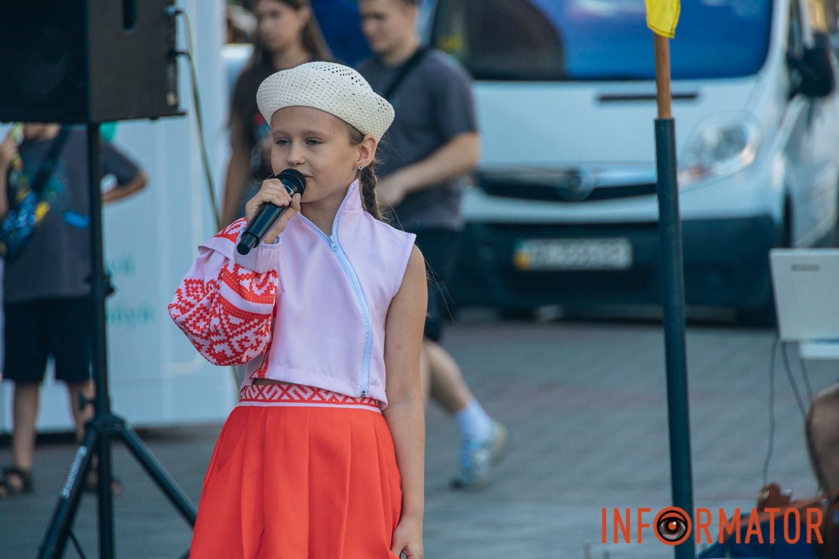 На святі виступали дитячі творчі колективи Дніпра