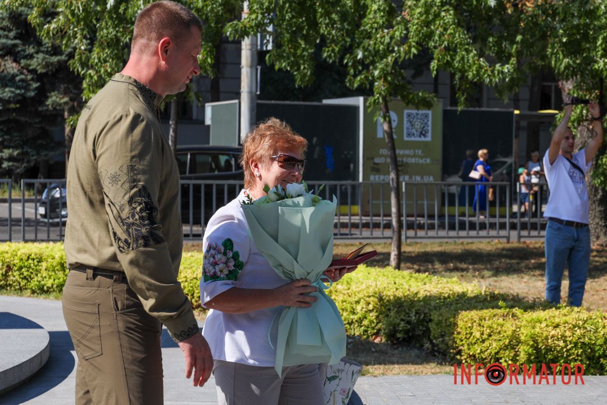 Днепр отмечает 35-ю годовщину Независимости Украины