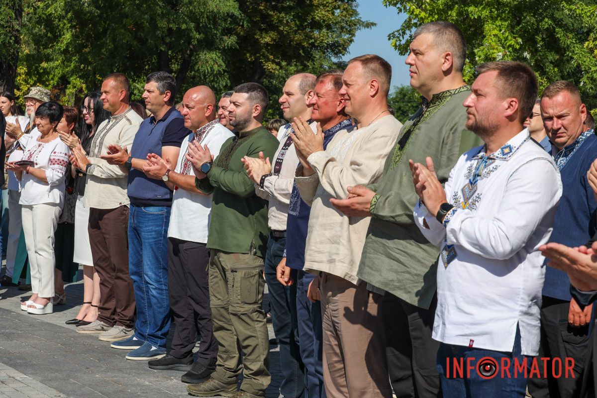Торжества по случаю Дня Независимости в Днепре