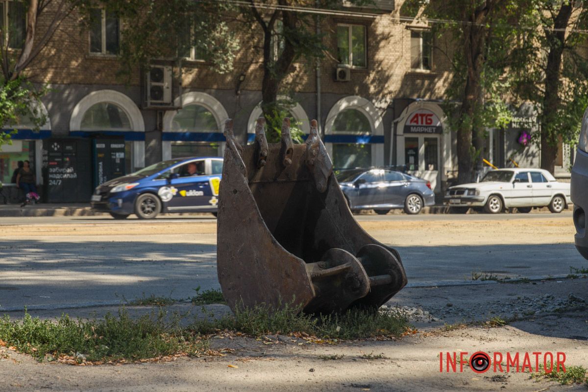 Работы начались больше месяца назад