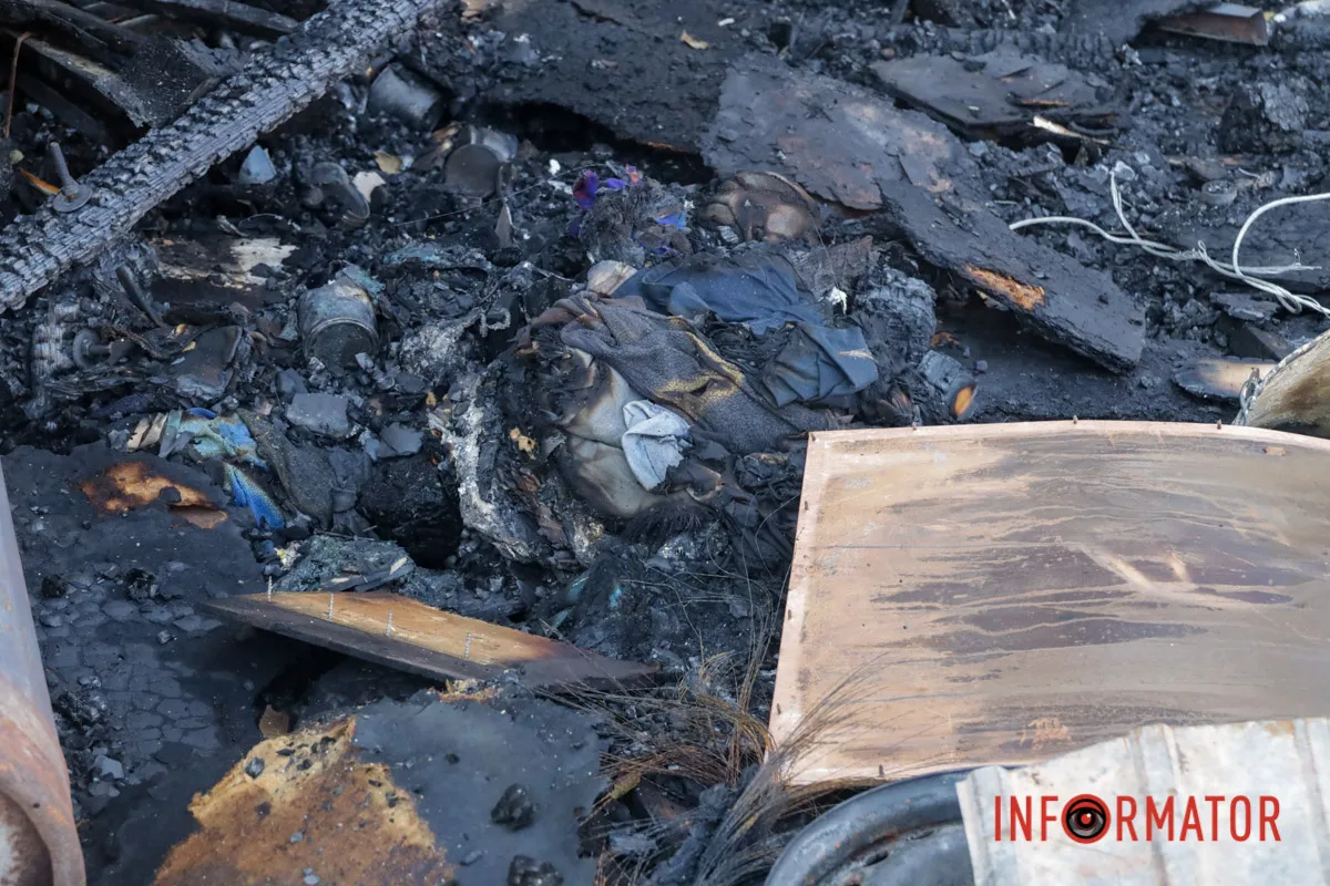 Собака опинився біля епіцентру пожежі: що відомо про наслідки атаки на ТРЦ «Караван» у Дніпрі 24