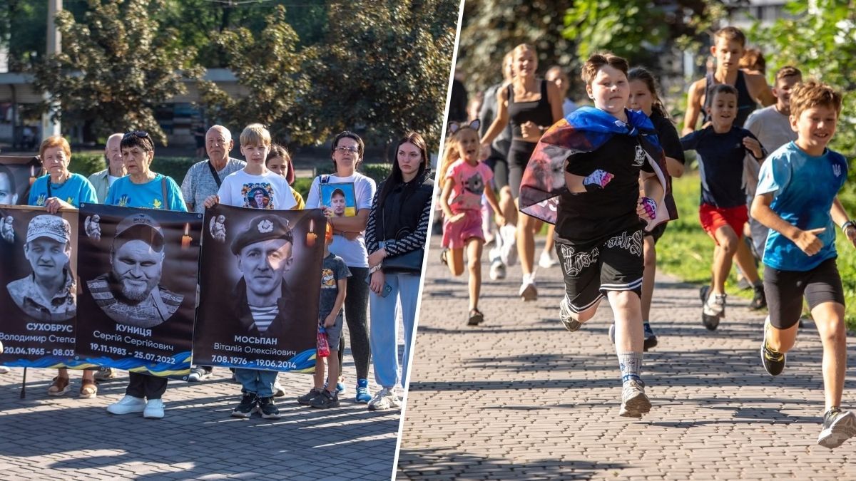Кам’янське доєдналося до Всеукраїнської патріотичної ініціативи “Шаную Воїнів. Біжу за Героїв України”