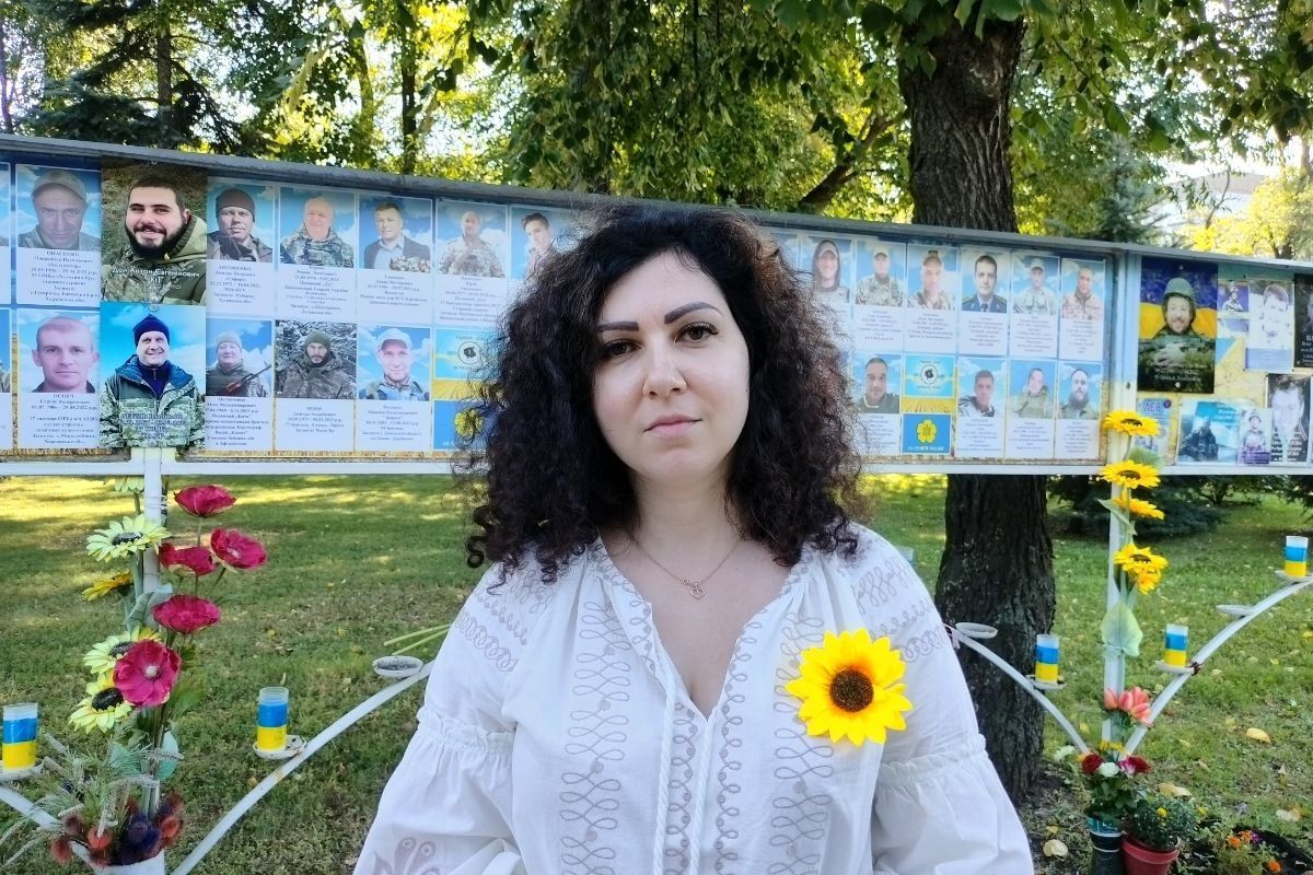 Юлия Одна, невеста погибшего Защитника Дмитрия Садовенко и инициатор Автопробега памяти