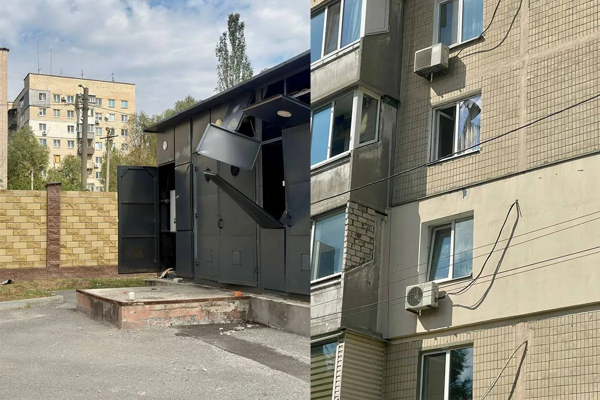 Також частково вибило вікна щонайменше у чотирьох багатоповерхівках