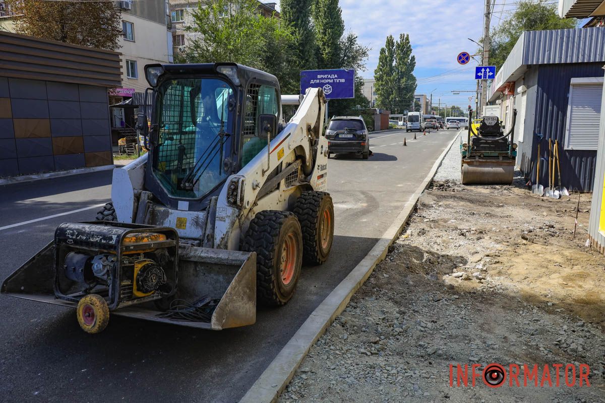 Ремонт тротуарів на Калиновій уже стартував