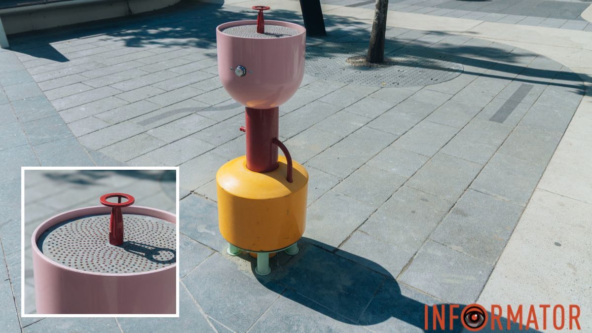 У Дніпрі на вулицю Яворницького повернули один з двох питних фонтанчиків, які пошкодили вандали: коли він запрацює