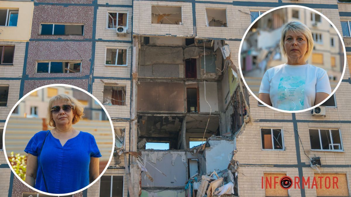 «Є тільки обіцянки»: жителі пошкодженого дроном будинку на проспекті Героїв у Дніпрі скаржаться на затягування демонтажу