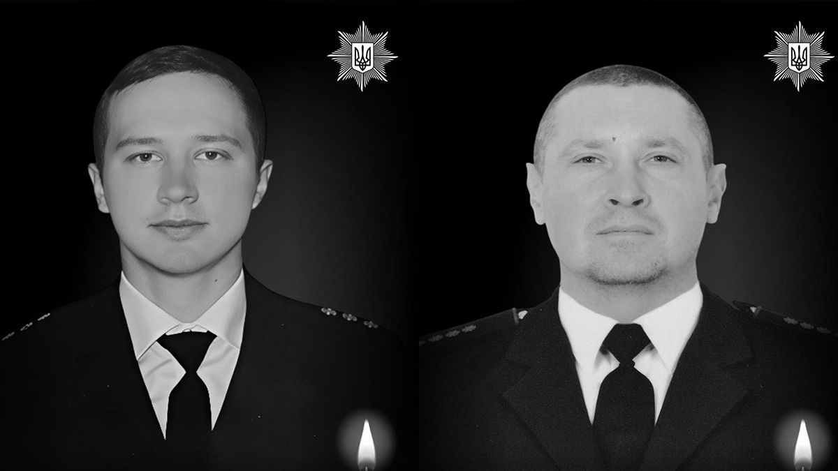 Стали відомі імена загиблих: у Дніпропетровській області під час повторного удару ворог вбив двох поліцейських