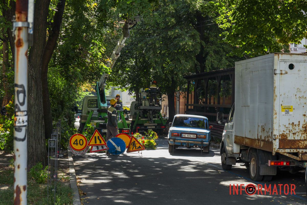 У Дніпрі частково перекрили вулицю Івана Акінфієва для планових робіт 7