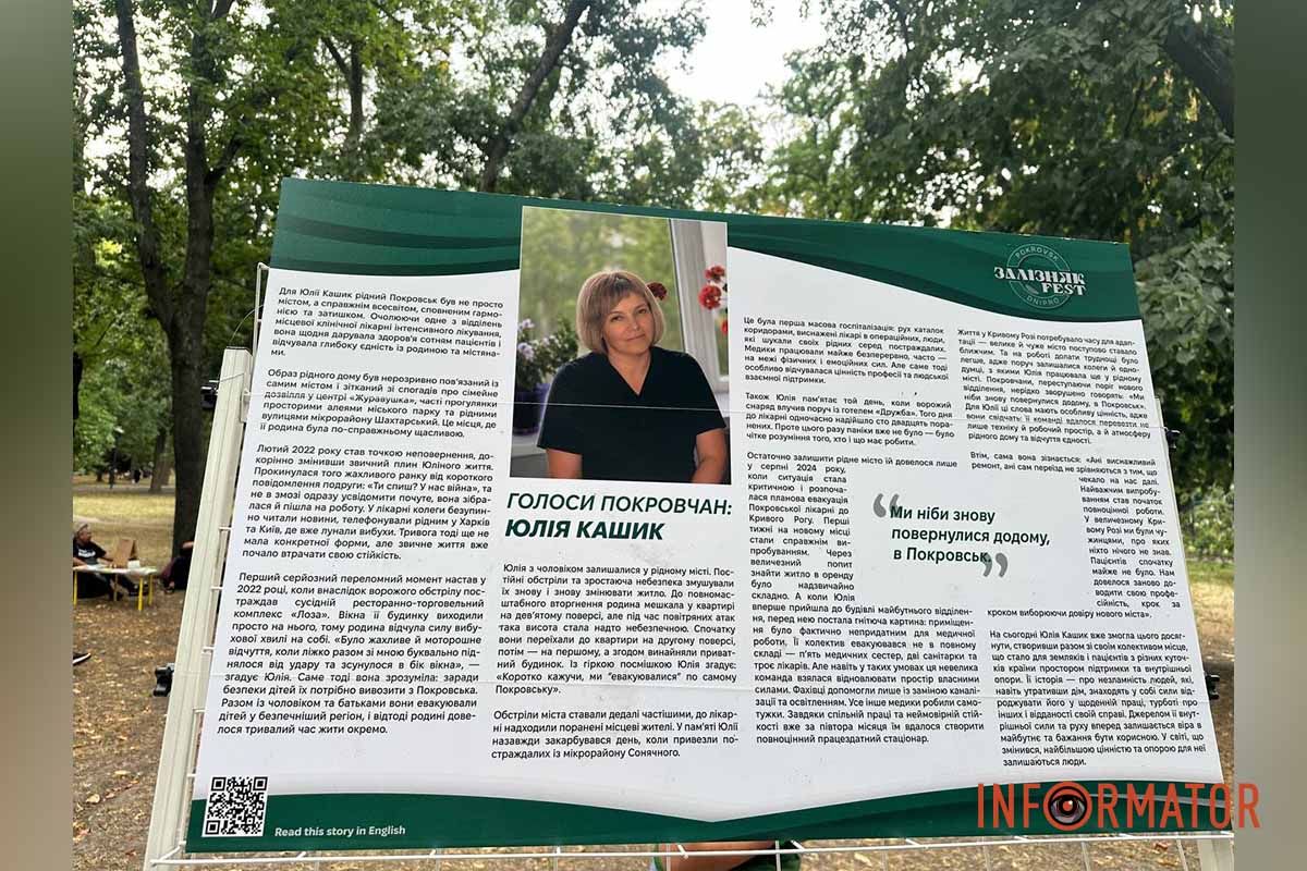 Пам’ять про Покровськ через фотографії: у Дніпрі відбувся фестиваль «ЗАЛІЗНЯК-fest» 4