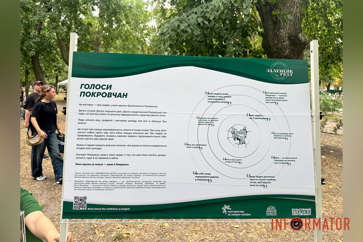 Пам’ять про Покровськ через фотографії: у Дніпрі відбувся фестиваль «ЗАЛІЗНЯК-fest» 5