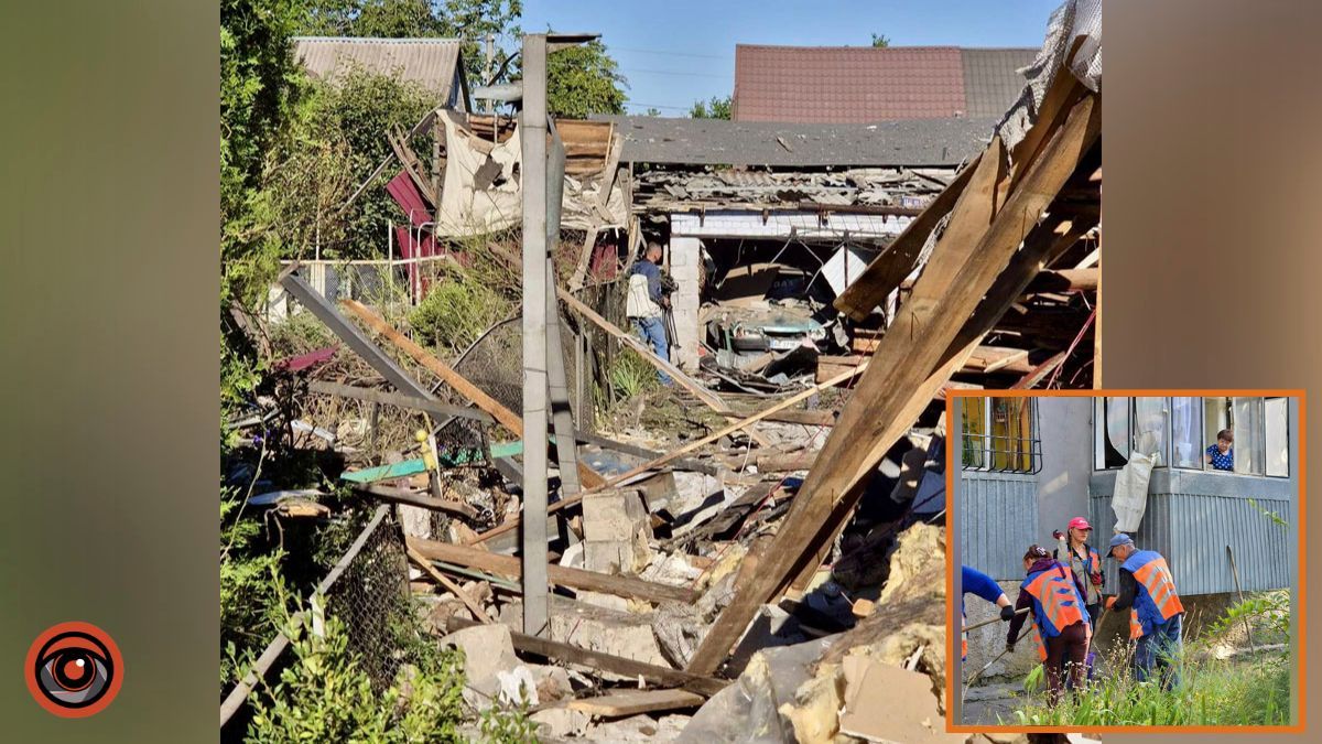 Понад 20 будинків понівечені, два – зруйновані: комунальники працюють на місці атаки рф у Дніпрі