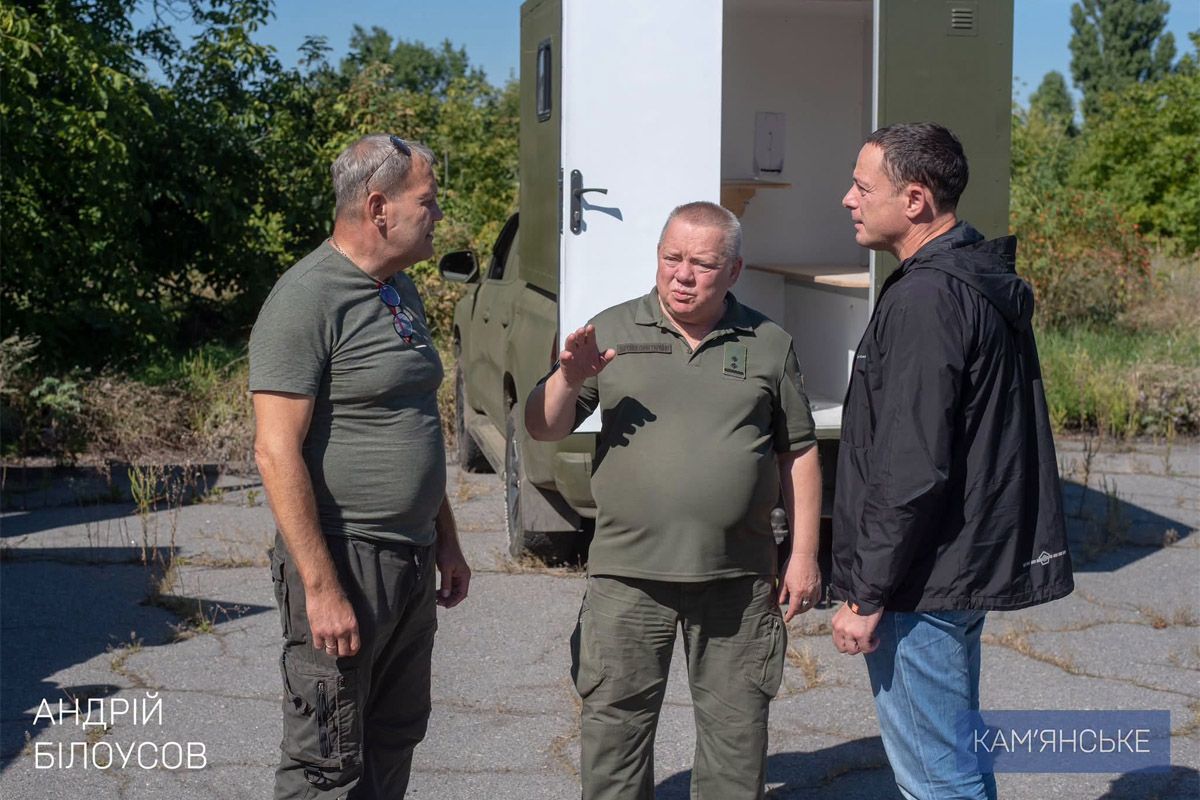 Кам’янське закупило 10 житлових модулів для потреб 634-го батальйону 2