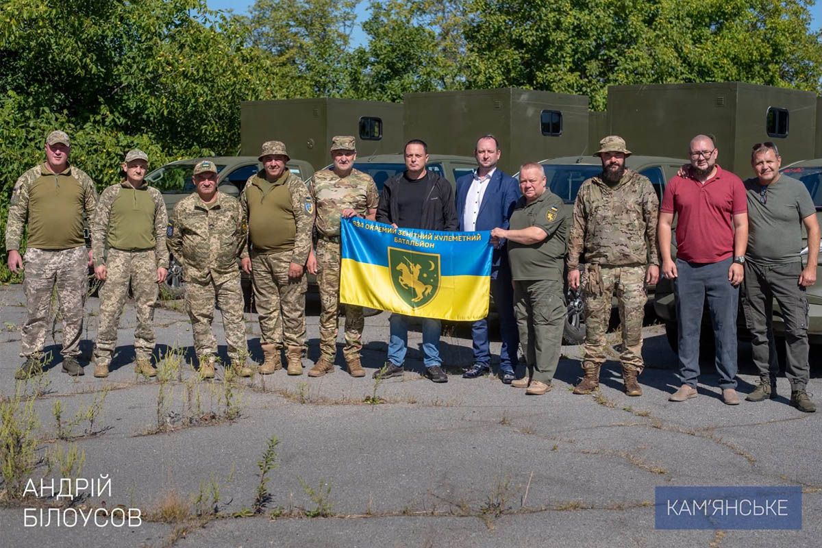 Кам’янське закупило 10 житлових модулів для потреб 634-го батальйону 1