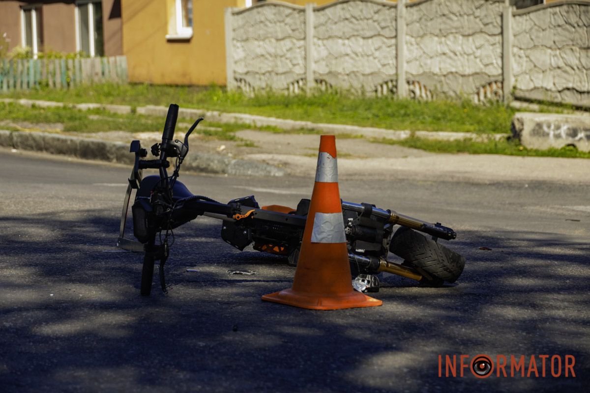 Через аварію рух на цій ділянці дещо ускладнений