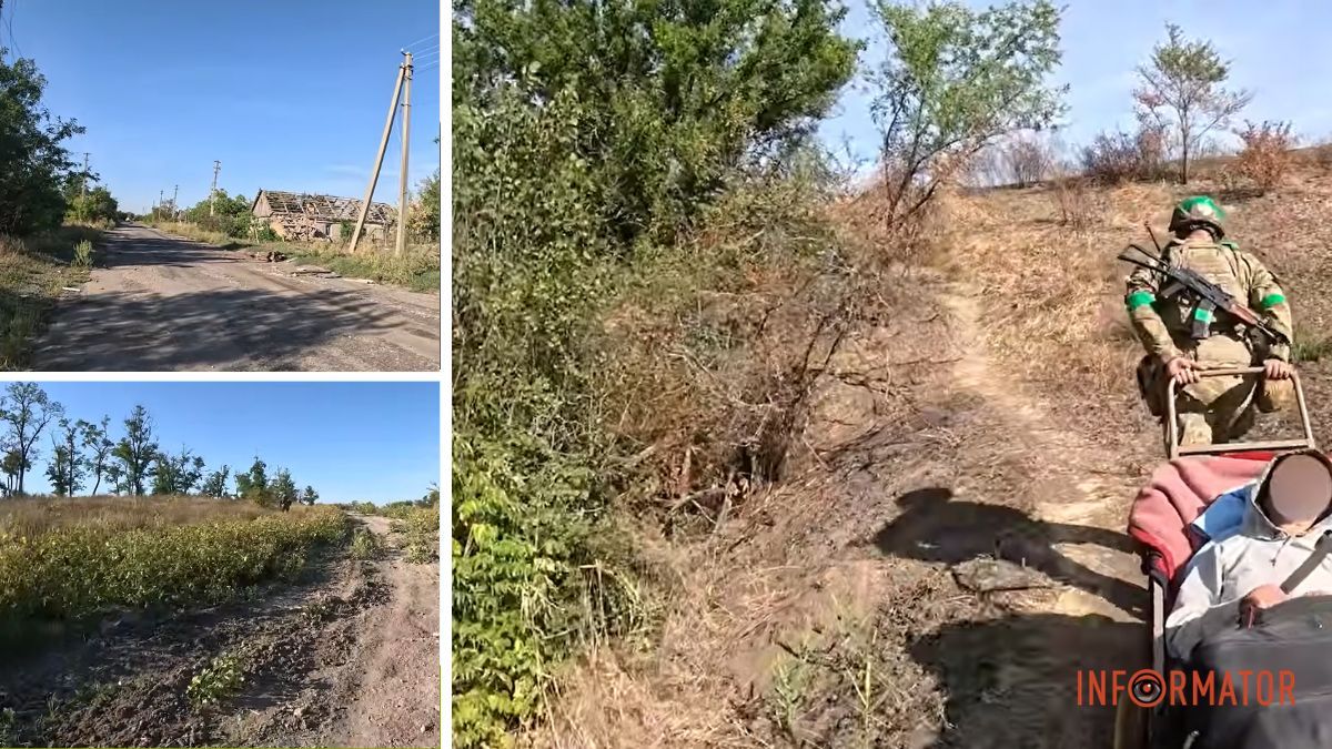 Вивезли останню мешканку з Богодарівки: “Білі янголи” евакуювали сліпу літню жінку з небезпечного села у Синельниківському районі