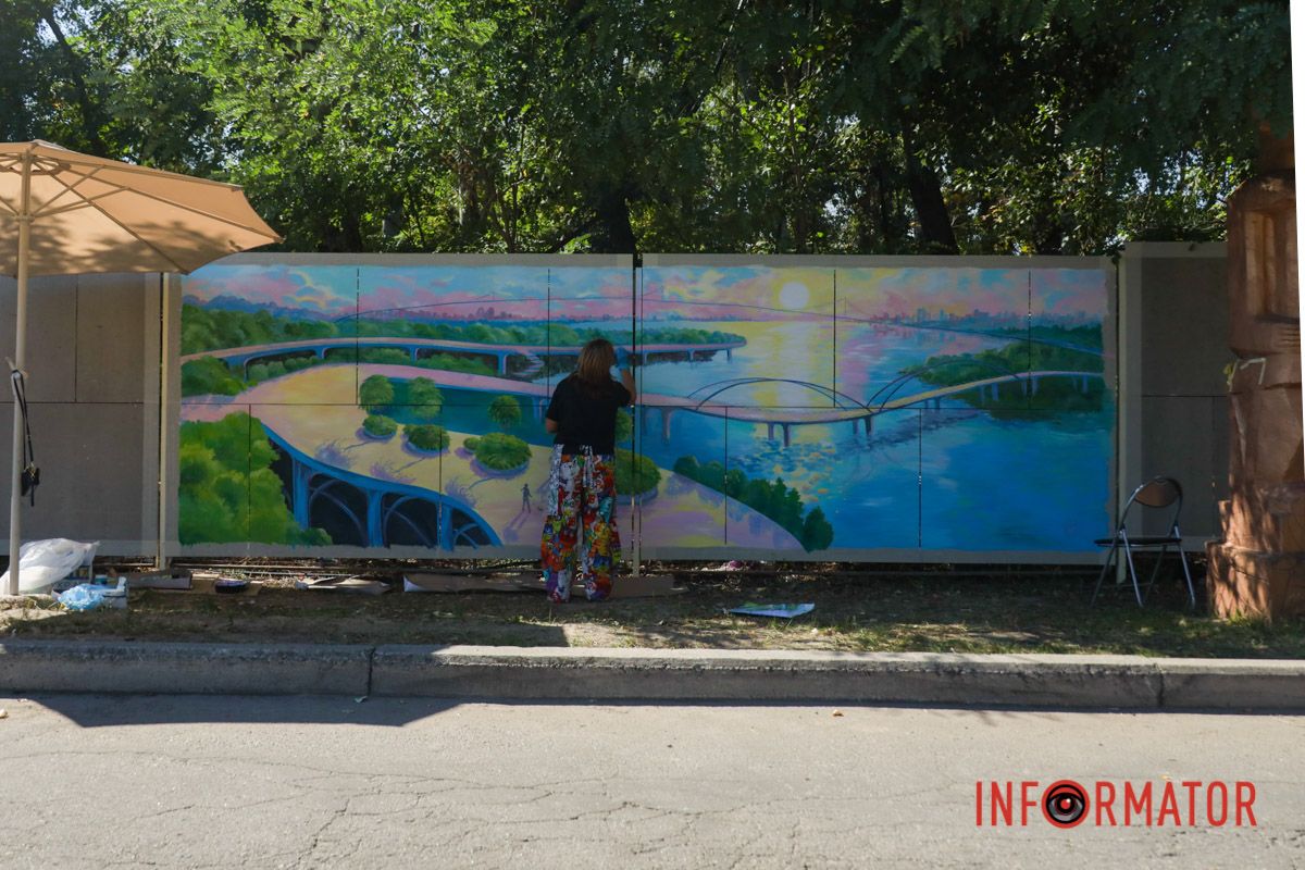 118 секций и сотни квадратных метров живописи: в Днепре художники создают масштабные муралы под открытым небом 41