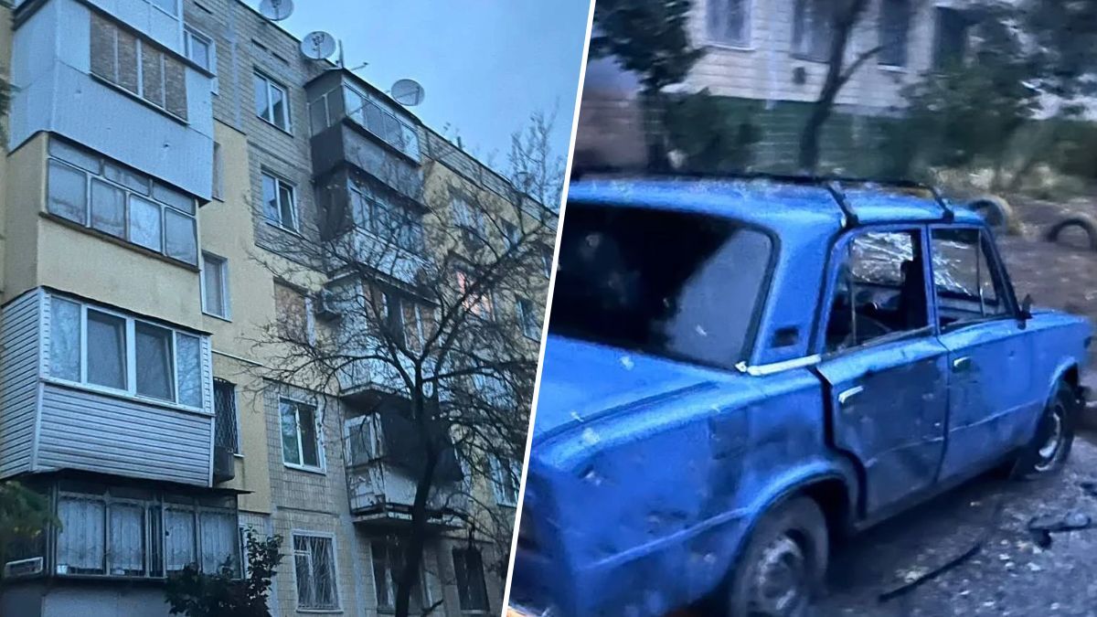 Пошкоджені багатоквартирний будинок та авто, є поранений: ворог атакував Дніпропетровську область FPV-дронами та артилерію