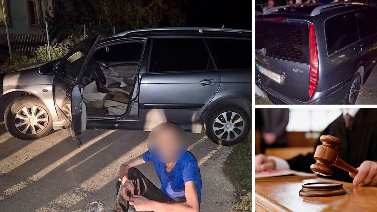 Судитимуть чоловіка, який угнав Citroen у Дніпрі на Звивистій та врізався у стовп