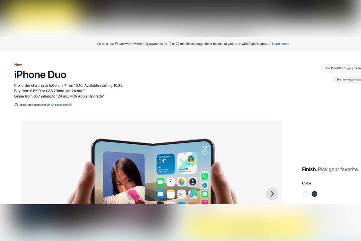 Скільки коштує iPhone Duo на офіційному сайті Apple Телефон за ціною машини: скільки треба працювати у Дніпрі, щоб придбати новий iPhone 18 Pro та iPhone Duo 3