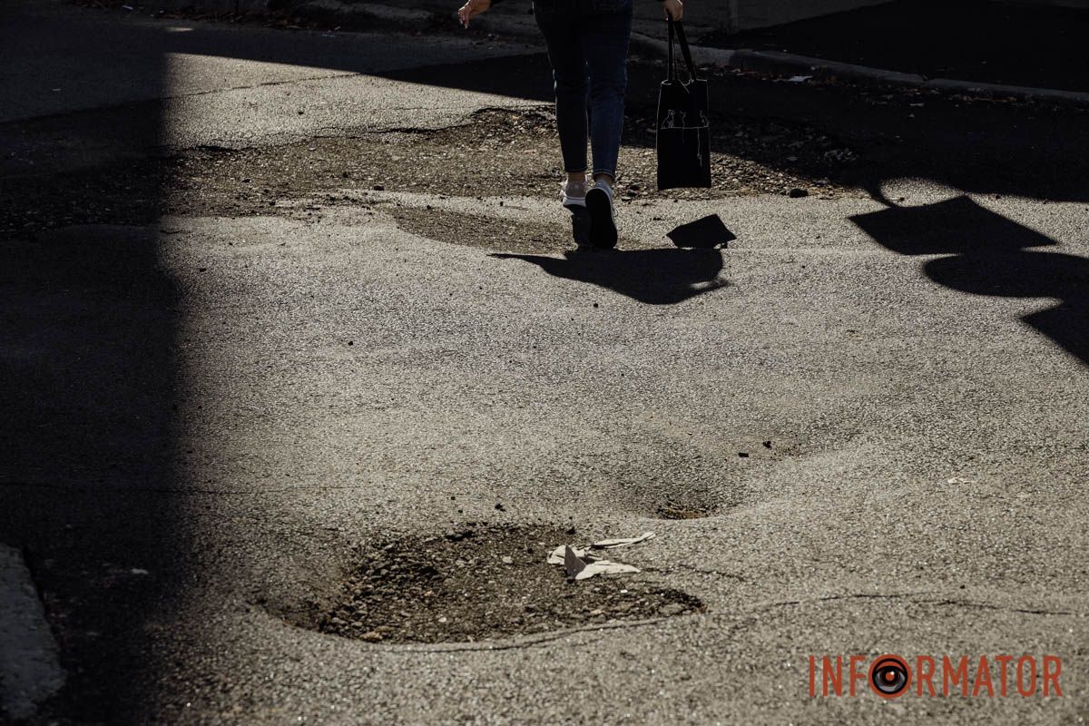 Настоящая полоса помех для автотранспорта в Днепре