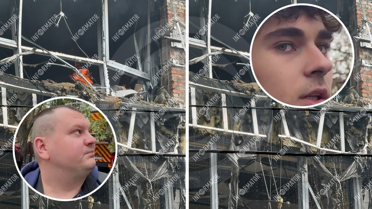 "Все повністю заповнилося димом": що розповіли люди про ворожу атаку на бізнес-центр у Дніпрі