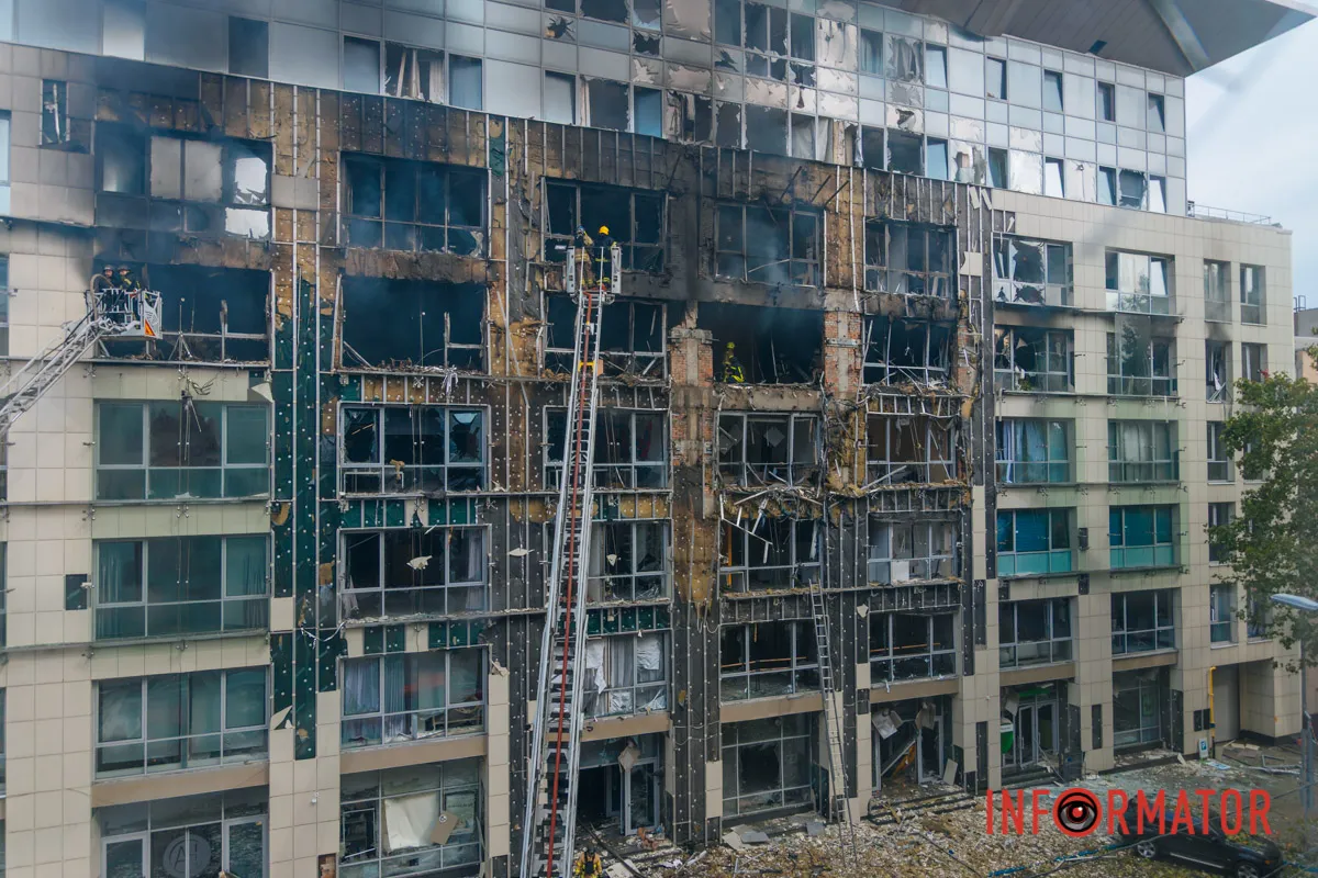 У понеділок, 28 вересня, війська рф атакували Дніпро