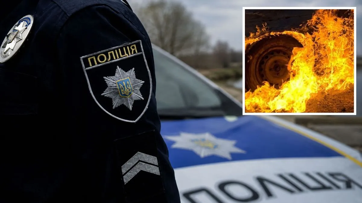 У Дніпрі двоє підлітків підпалили автомобіль: одного з них спіймали свідки події